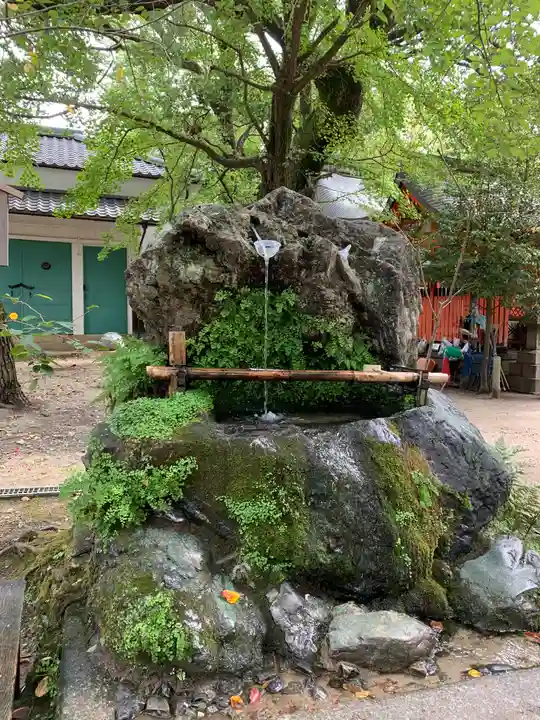 藤森神社の手水舎