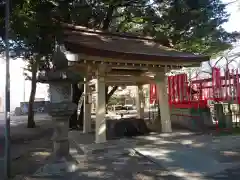 六所神社の手水