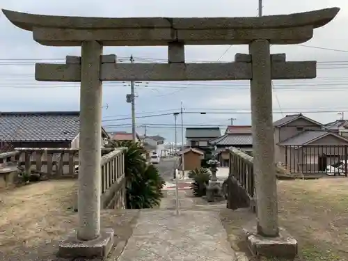 熊野神社の景色