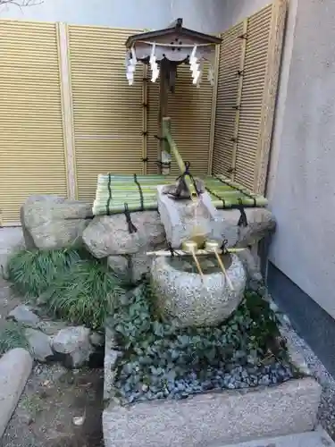 菅原院天満宮神社の手水舎