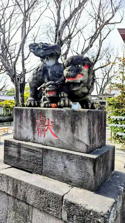 清瀧神社の狛犬
