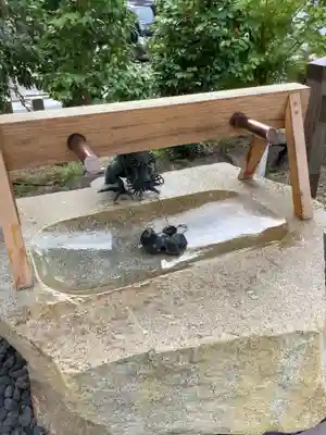 伊副神社の手水舎