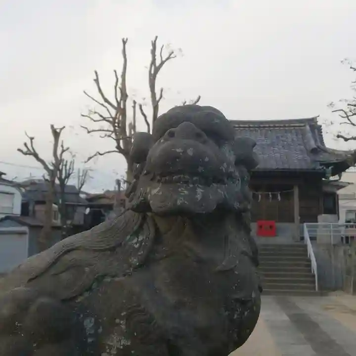 白髭神社の狛犬