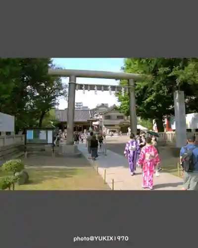 浅草神社の鳥居