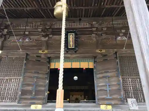 高良大社の本殿・本堂