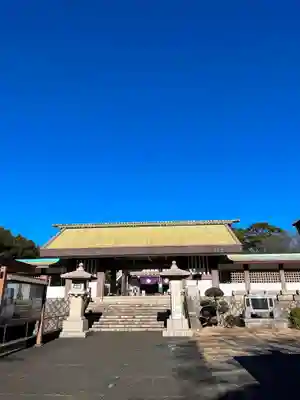 千葉縣護國神社の本殿・本堂