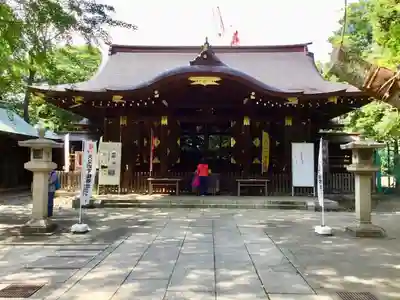 渋谷氷川神社の本殿・本堂