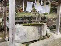 日吉神社(勝野)の手水舎