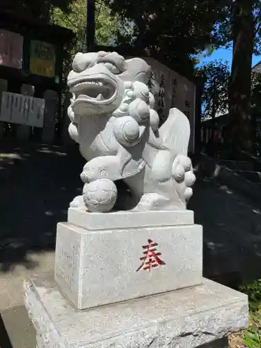 自由が丘熊野神社の狛犬