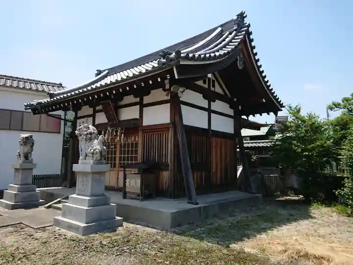 神明社(稲永)の本殿・本堂