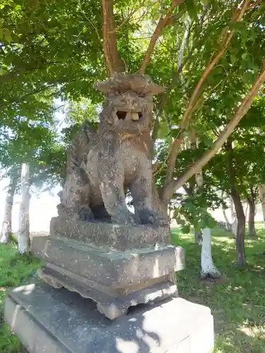 生振神社の狛犬