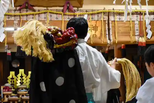 尻岸内八幡神社の神楽