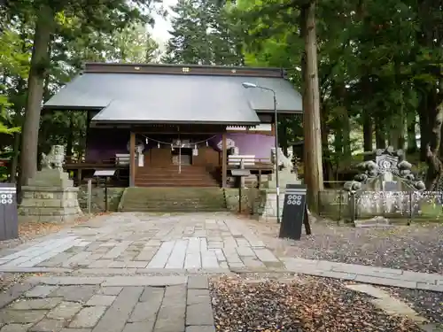 山家神社の本殿