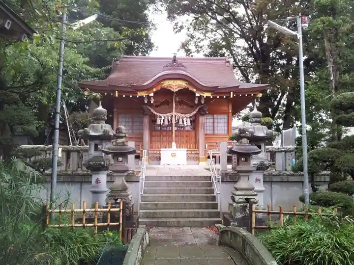 栗原神社の本殿・本堂