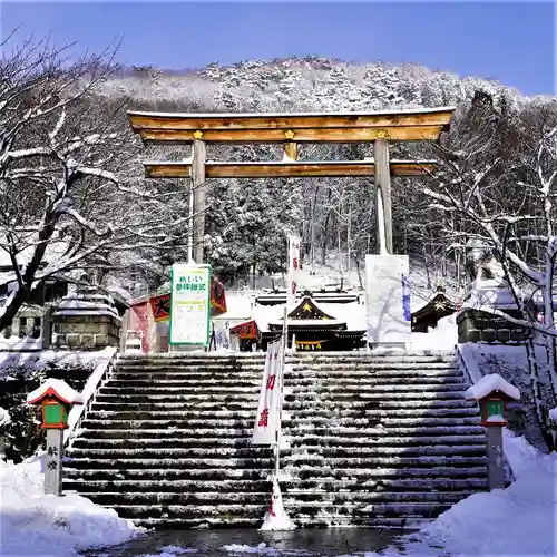 福島縣護國神社の鳥居