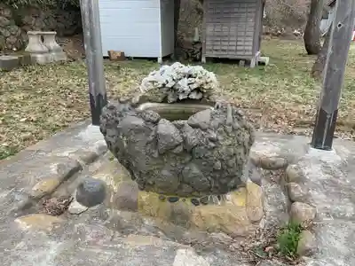 山上大神宮の手水舎