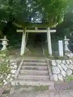 蟹井神社の鳥居