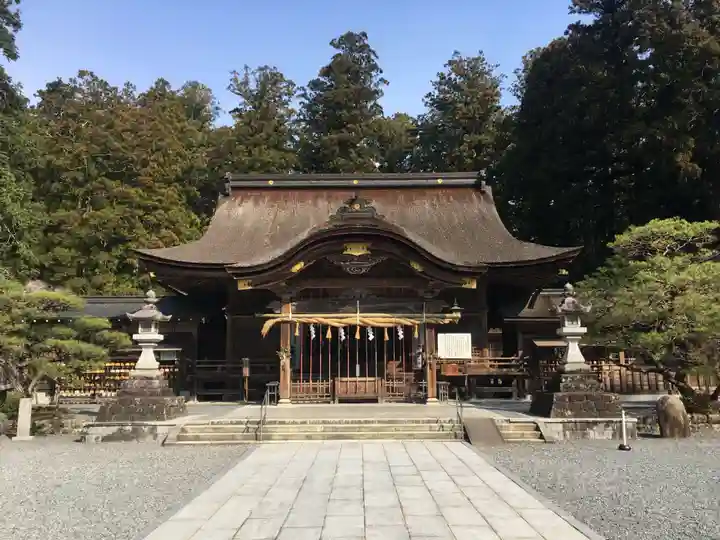 小國神社の本殿・本堂