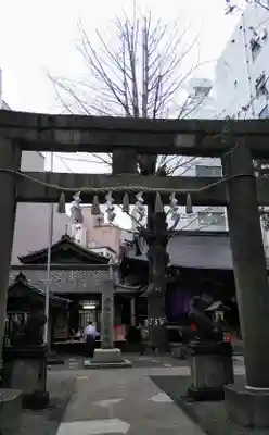 日本橋日枝神社の鳥居