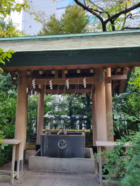 芝大神宮の手水舎