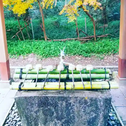 息栖神社の手水舎