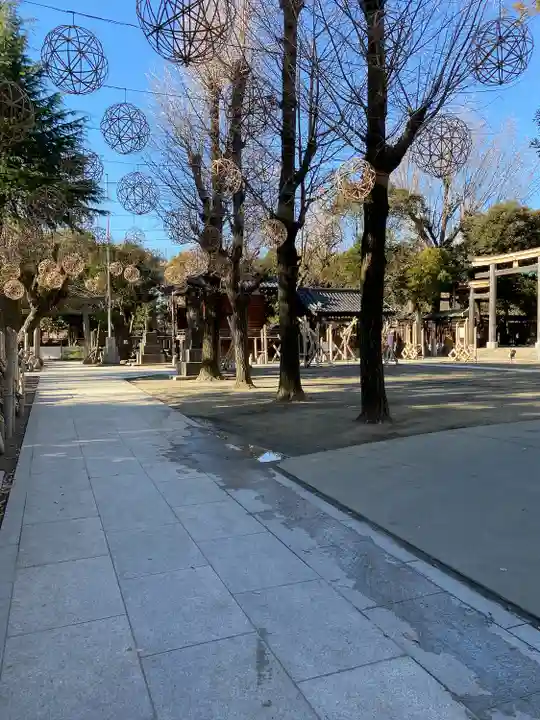 牛嶋神社の庭園