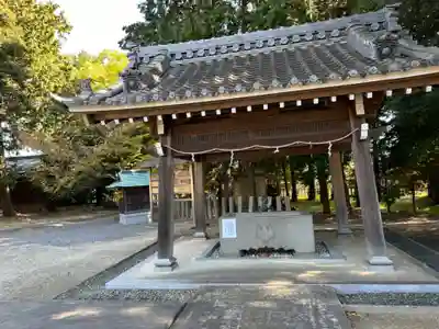 赤日子神社の手水舎