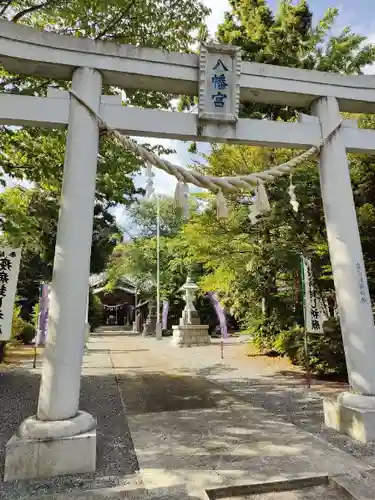 楢葉八幡神社の鳥居