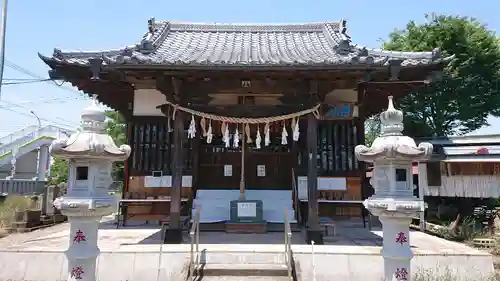 佐谷田神社の本殿