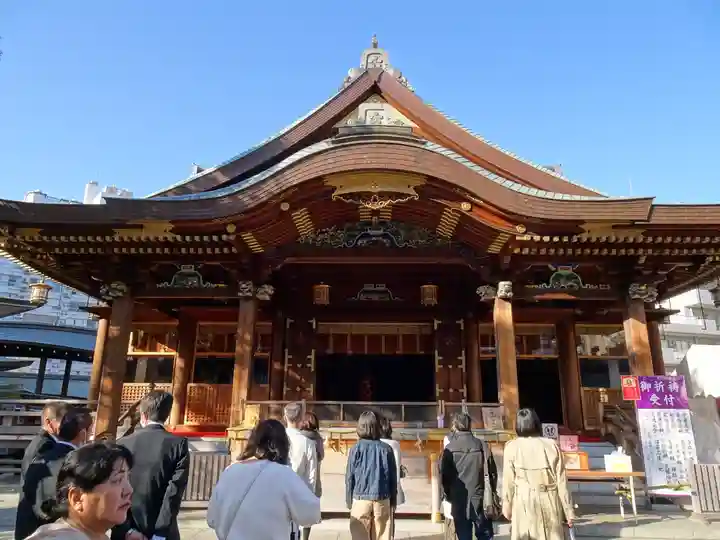 湯島天満宮の本殿・本堂