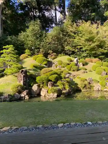 龍潭寺の庭園