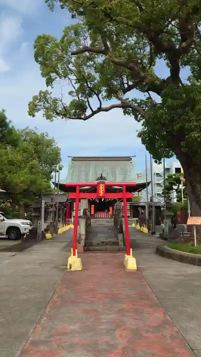 龍造寺八幡宮の鳥居