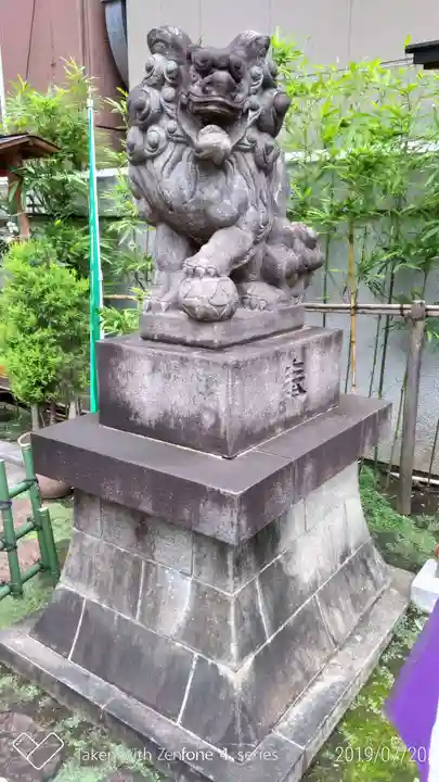 烏森神社の狛犬