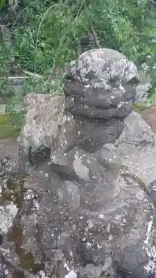 貫井神社の狛犬