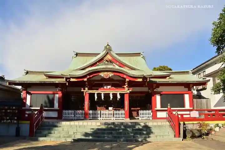 潮田神社の本殿・本堂