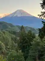 河口浅間神社の景色