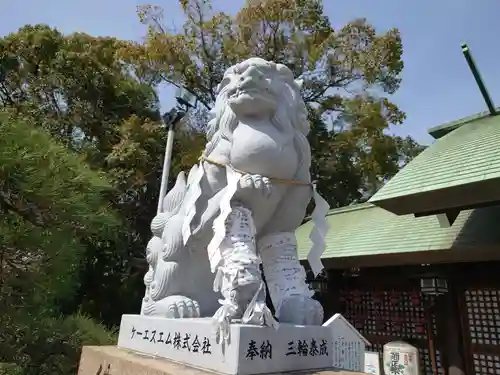 和田神社の狛犬