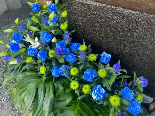 上尾御嶽神社の手水舎