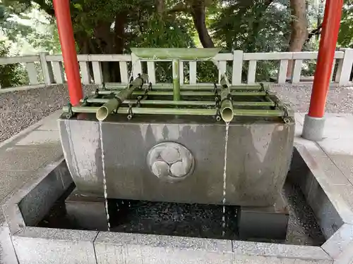 日枝神社の手水