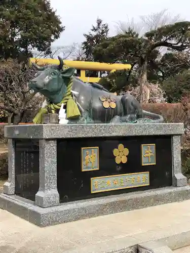 水海道天満宮の狛犬