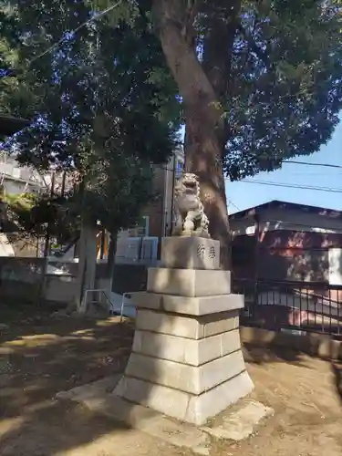 熊野神社の狛犬