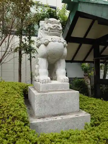 城岡神社の狛犬