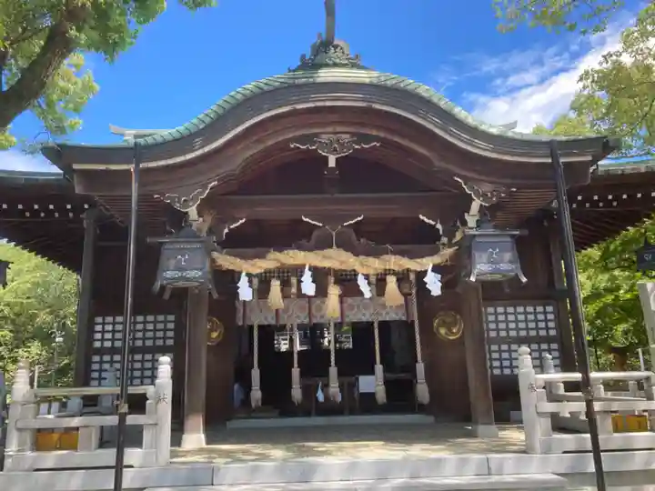 總鎮守八幡神社の本殿・本堂