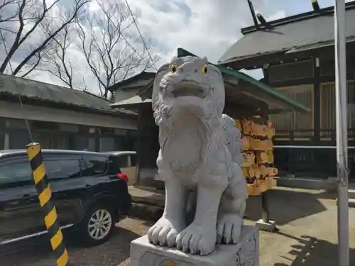 櫻岡大神宮の狛犬