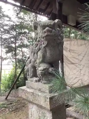 村上神社の狛犬