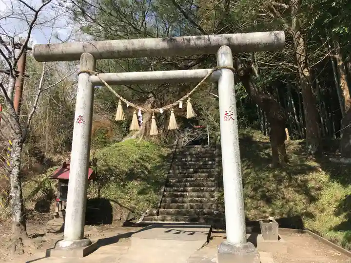 神明神社の鳥居