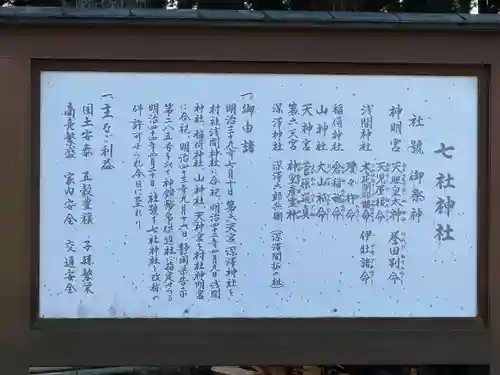 七社神社(静岡県)