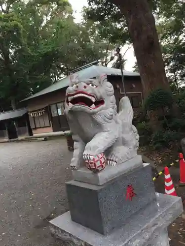 倉見神社の狛犬