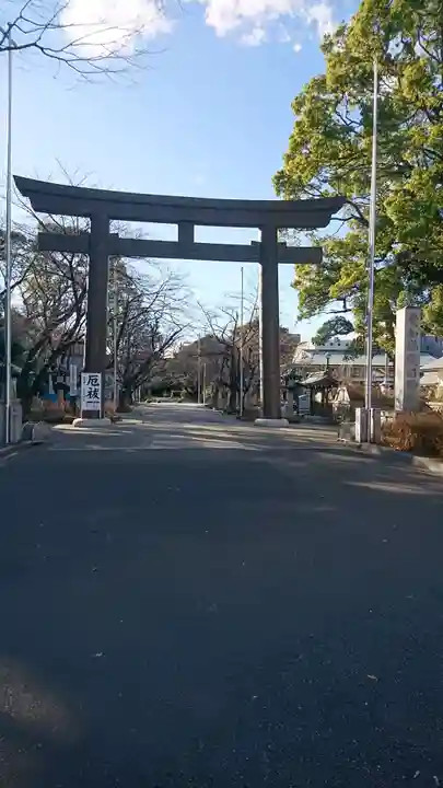 愛知縣護國神社の鳥居