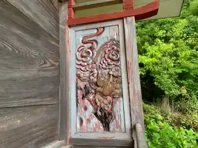 白幡神社の芸術